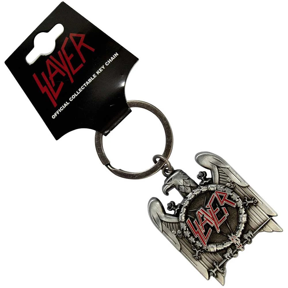 Slayer Silver Eagle Keychain