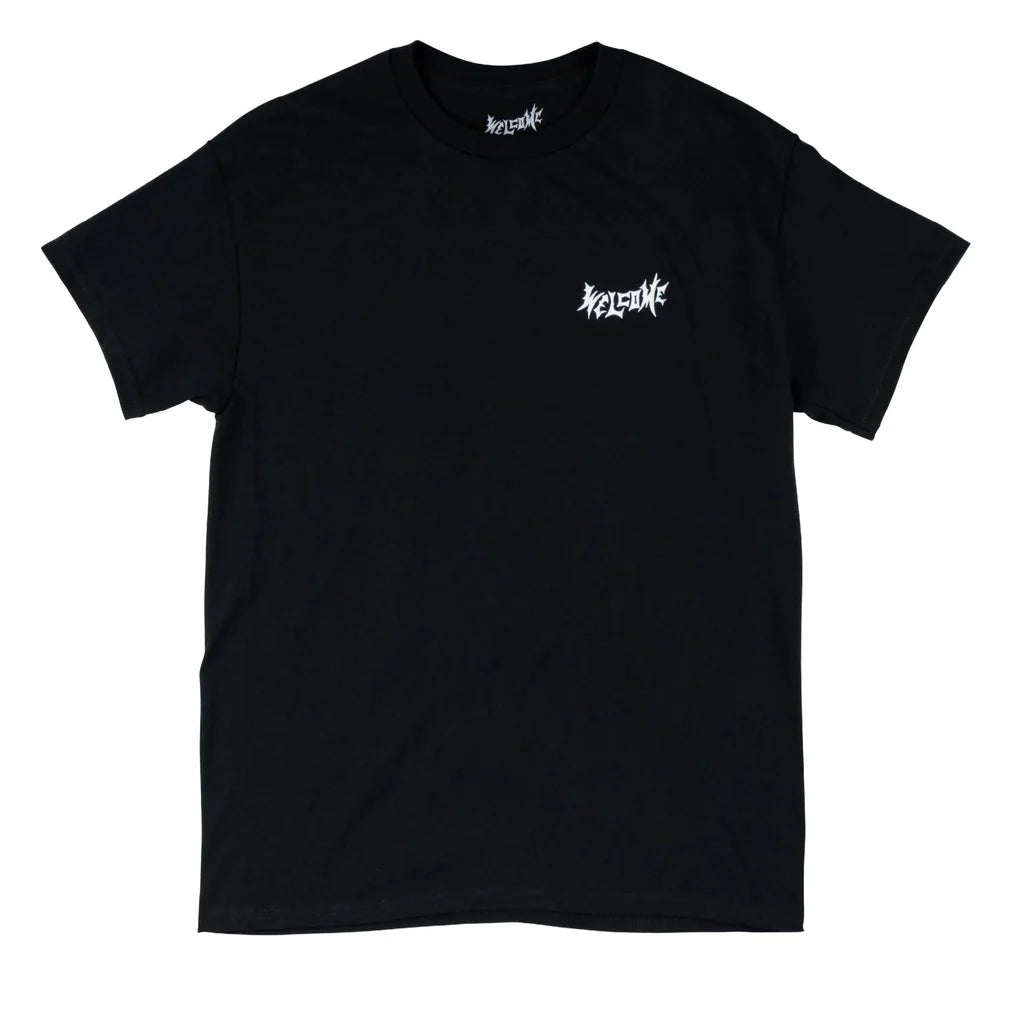 Welcome Sloth Printed Tee - Black