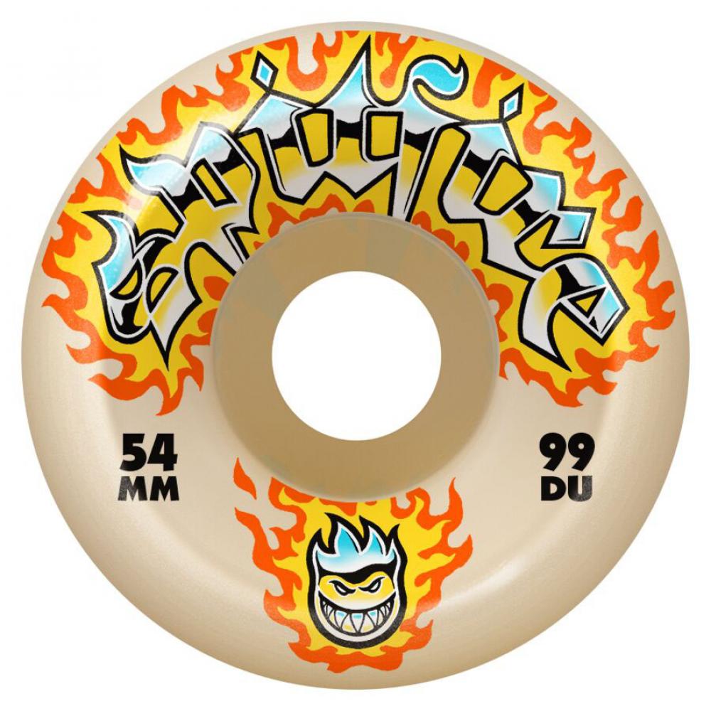 Spitfire Formula Four 99 Chrome Venom Wheels - 54mm