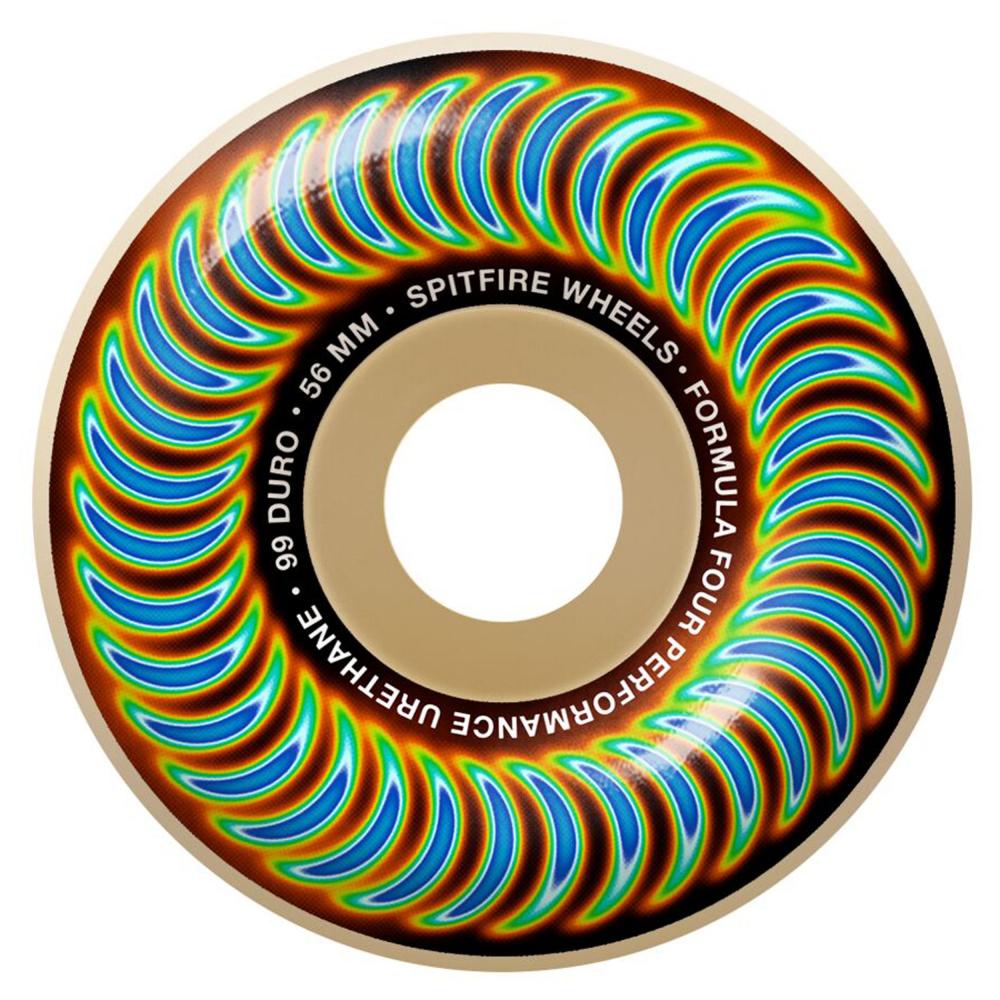 Spitfire Formula Four Radioactive Classics 99a Natural Wheels - 56mm