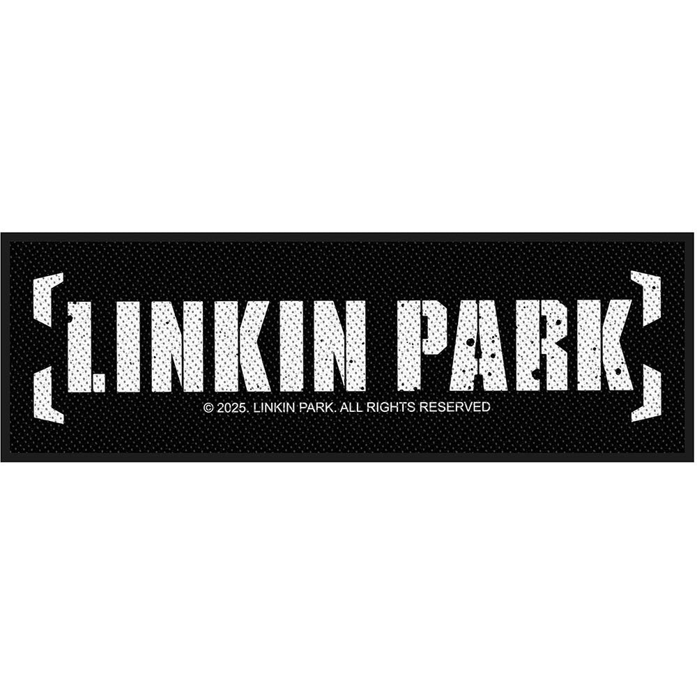 Linkin Park Super Strip Logo Patch - Black