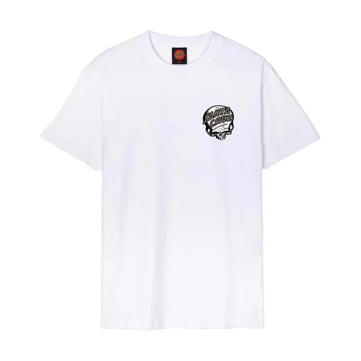 Santa Cruz O'Brien Scream Reaper T-Shirt - White