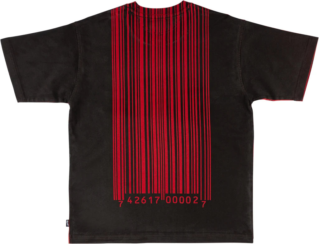 Welcome X Slipknot Barcode Overprint Tee - Black