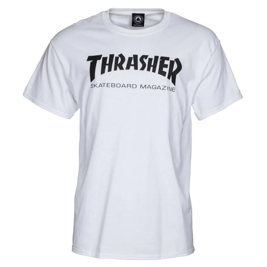 Thrasher Skate Mag Tee - White