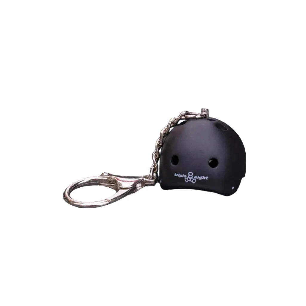 Triple Eight Key Chain Helmet Black