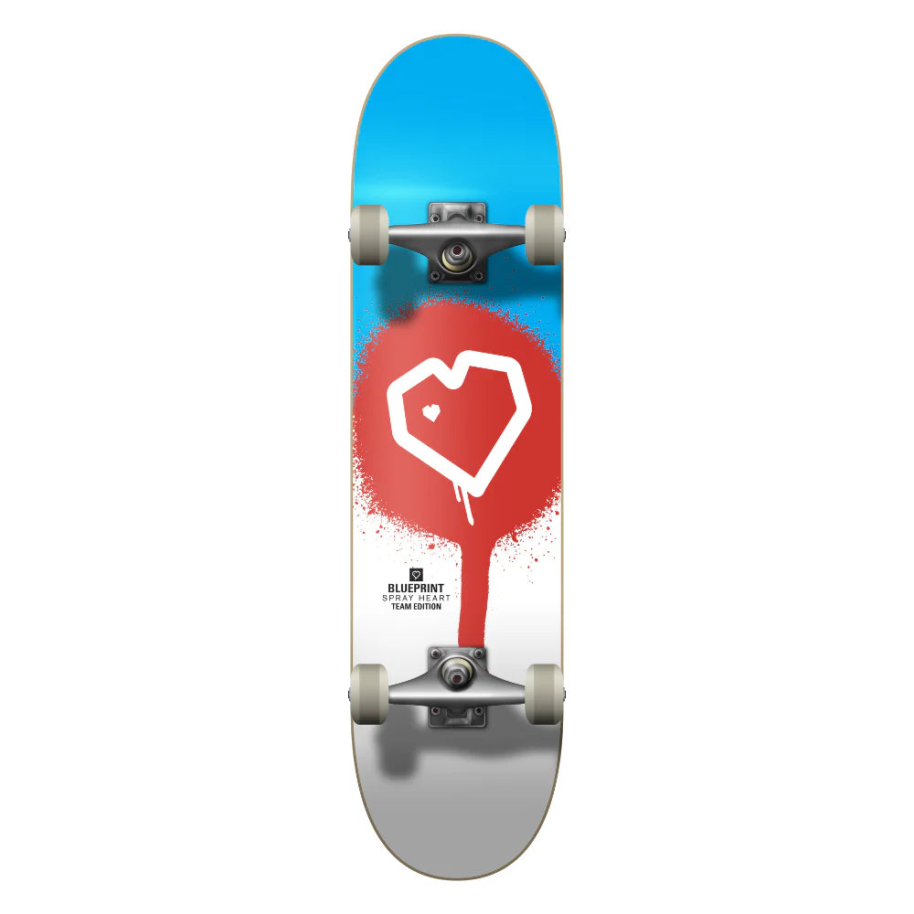 Blueprint Spray Heart Complete - 8.25"