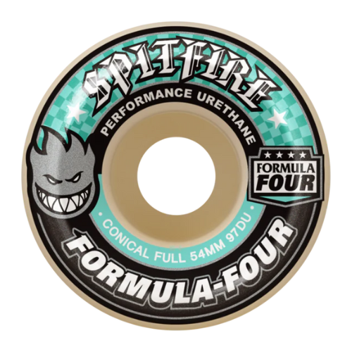 Spitefire F4 97a Conical Full Natural Wheels - 54mm
