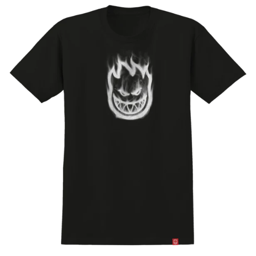 Spitfire Bighead Smoke Tee - Black