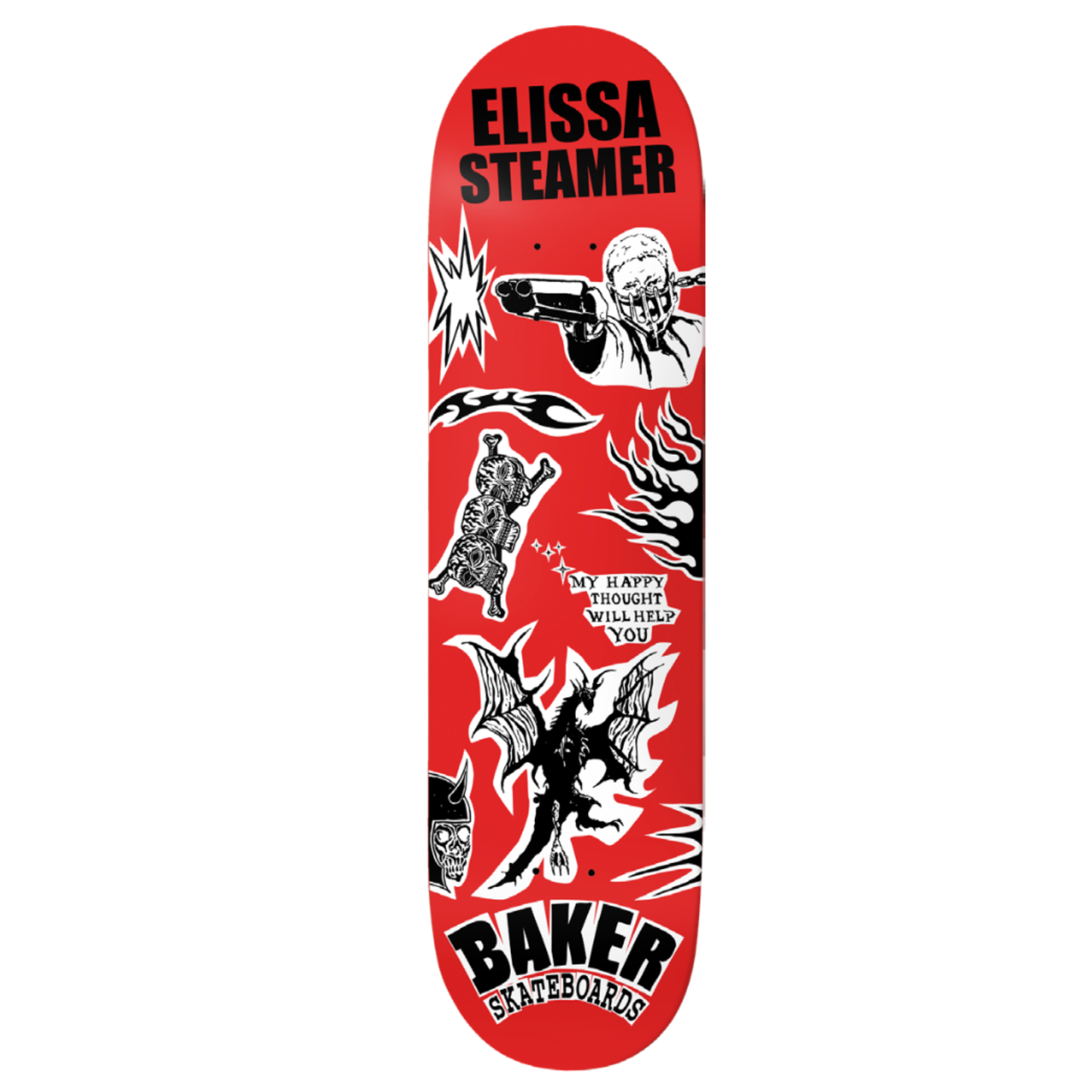 Baker Elissa Steamer Divine Evil Deck - 8"