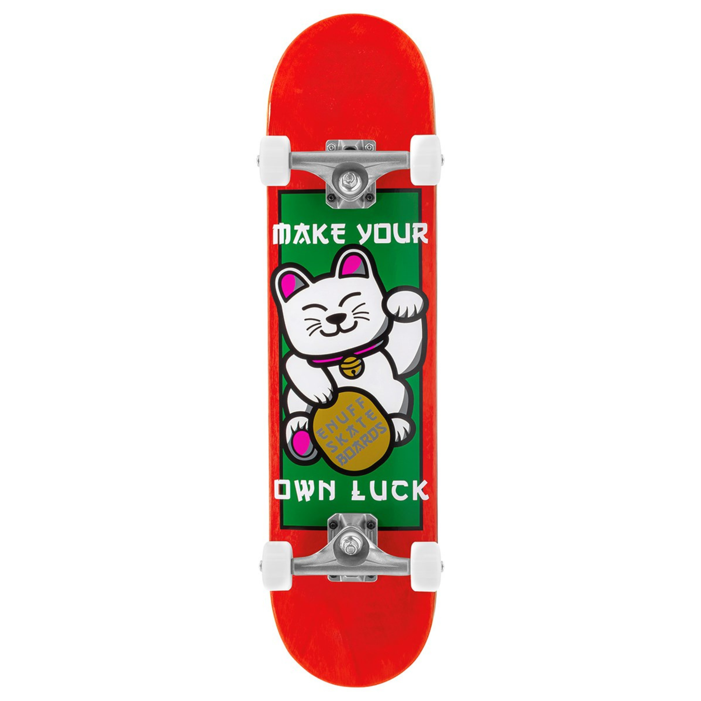 Enuff Lucky Cat Red Complete - 8"