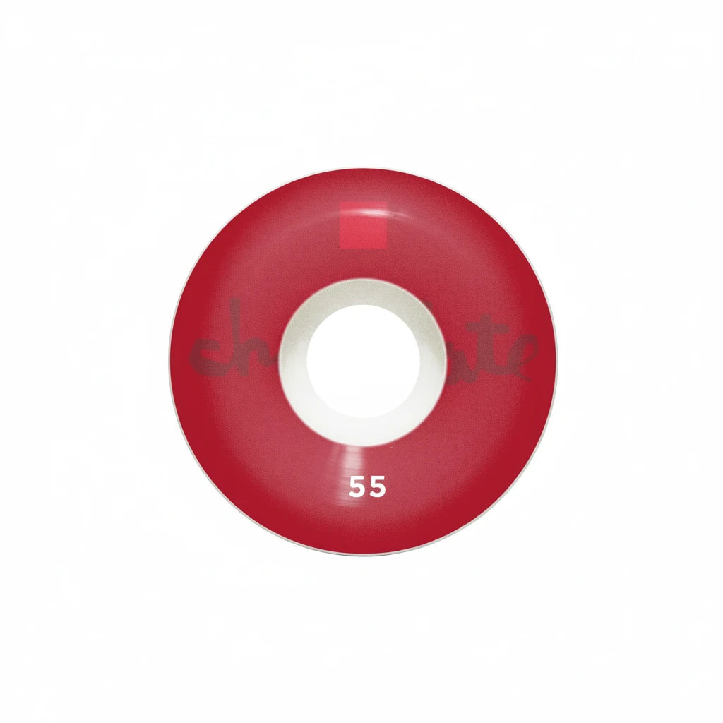 Chocolate Lost Chunk Conical Red Wheels 99DU - 55mm