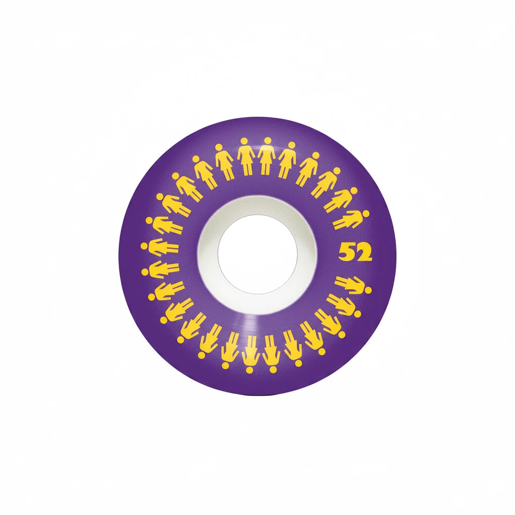 Girl Repeater Conical Purple Wheels 99DU - 52mm