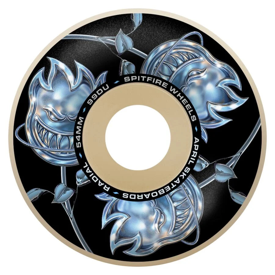 Spitfire X April Bighead Rose F4 99Du Radial Wheels - 54mm