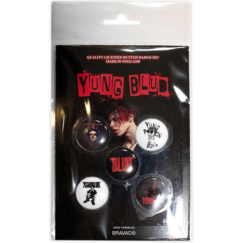 Yungblud Button Pack Badge