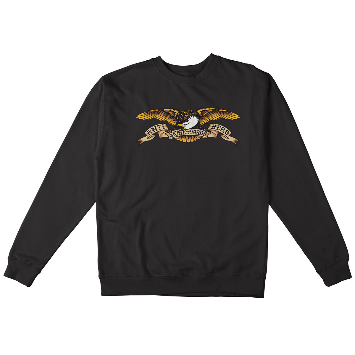 Antihero Eagle Long sleeve T Shirt - Black