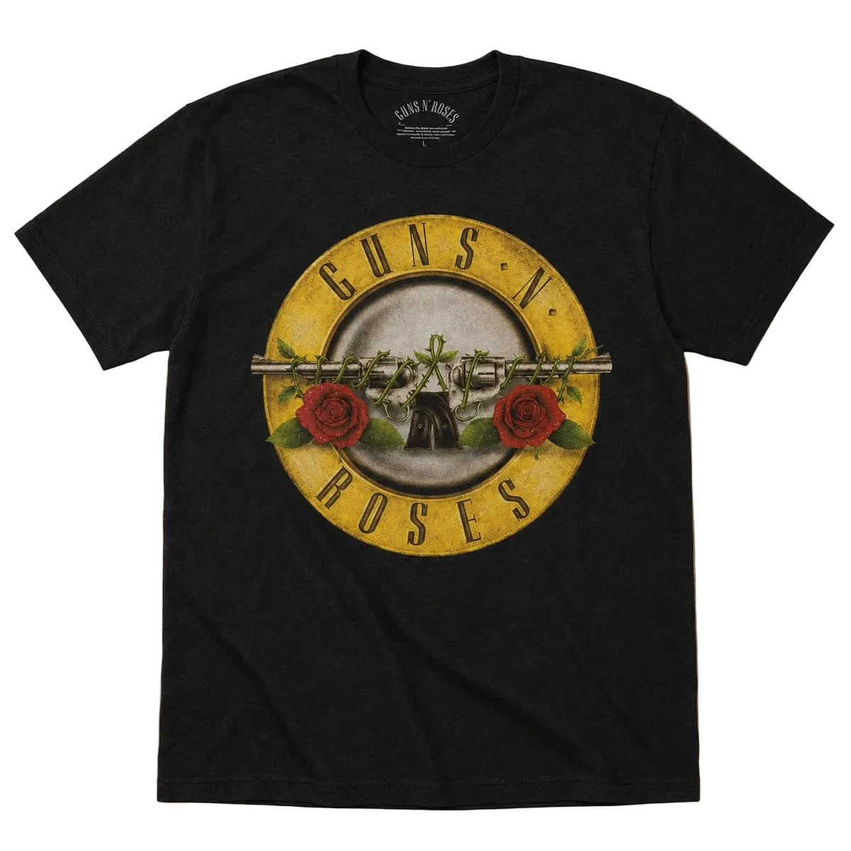 Guns N' Roses Classic Logo T-Shirt - Black