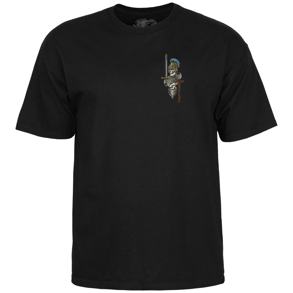Powell Peralta Dan Corrigan Chess Skulls Tee - Black