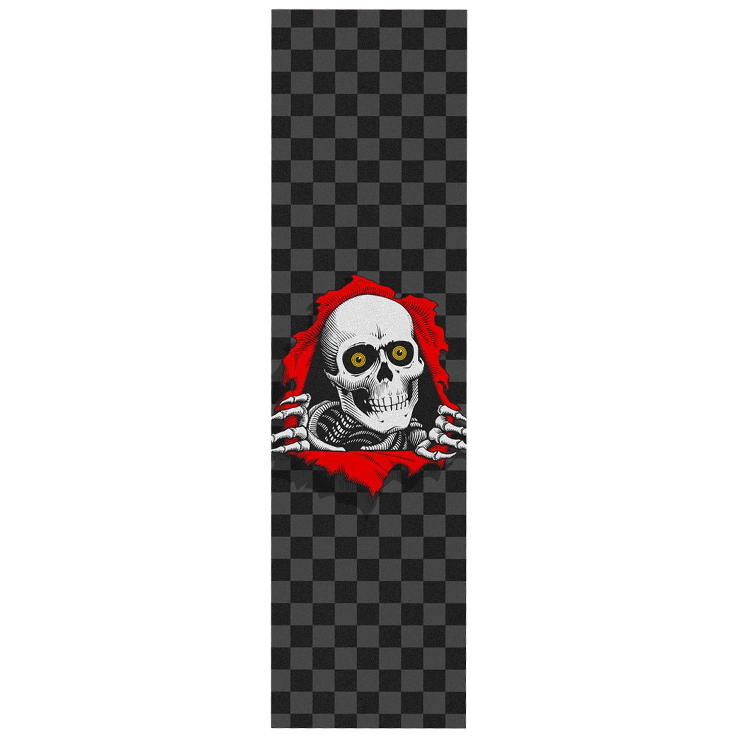 Powell Peralta Ripper Charcoal Checker Griptape - 9"