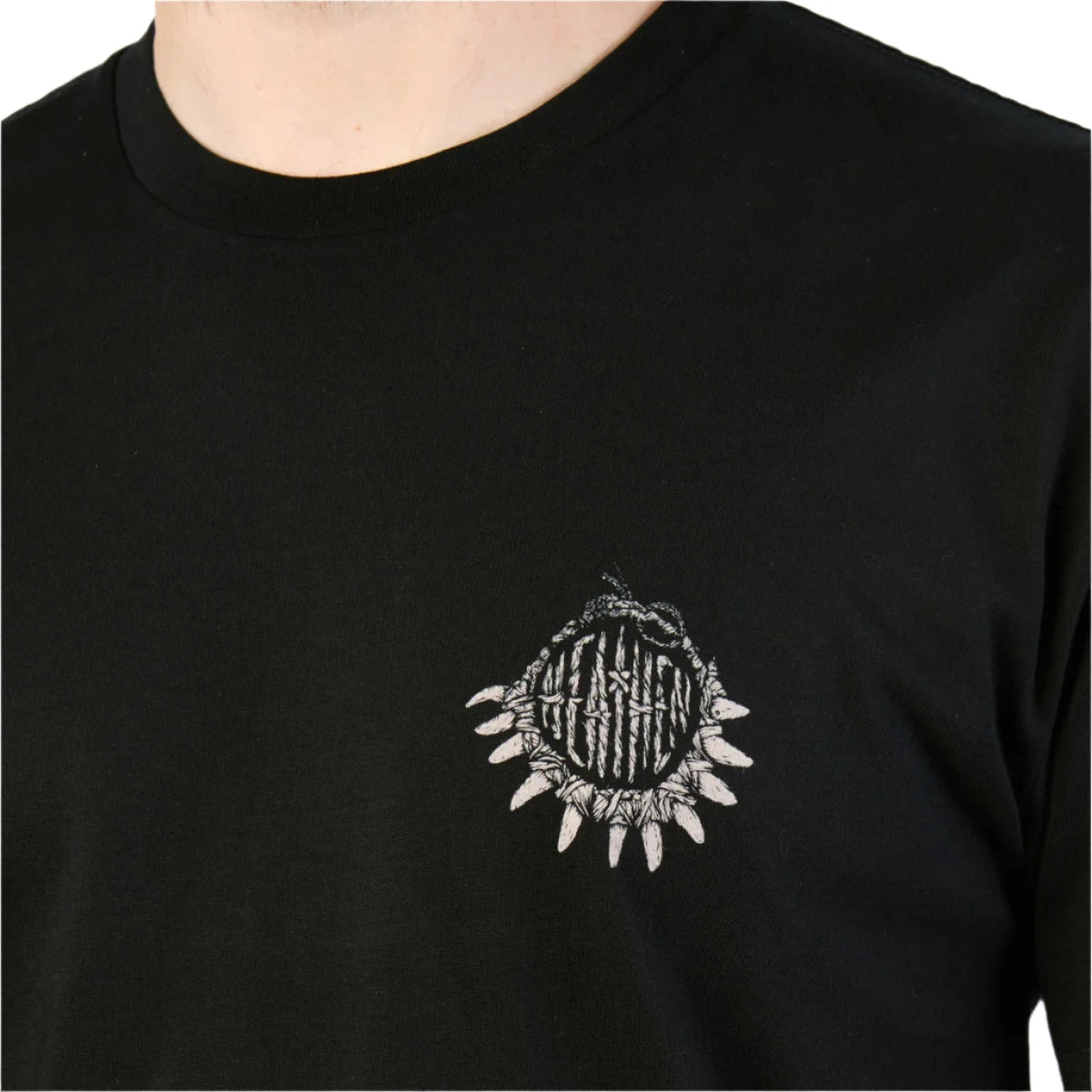 Heathen Moby Vs Kraken T Shirt - Black