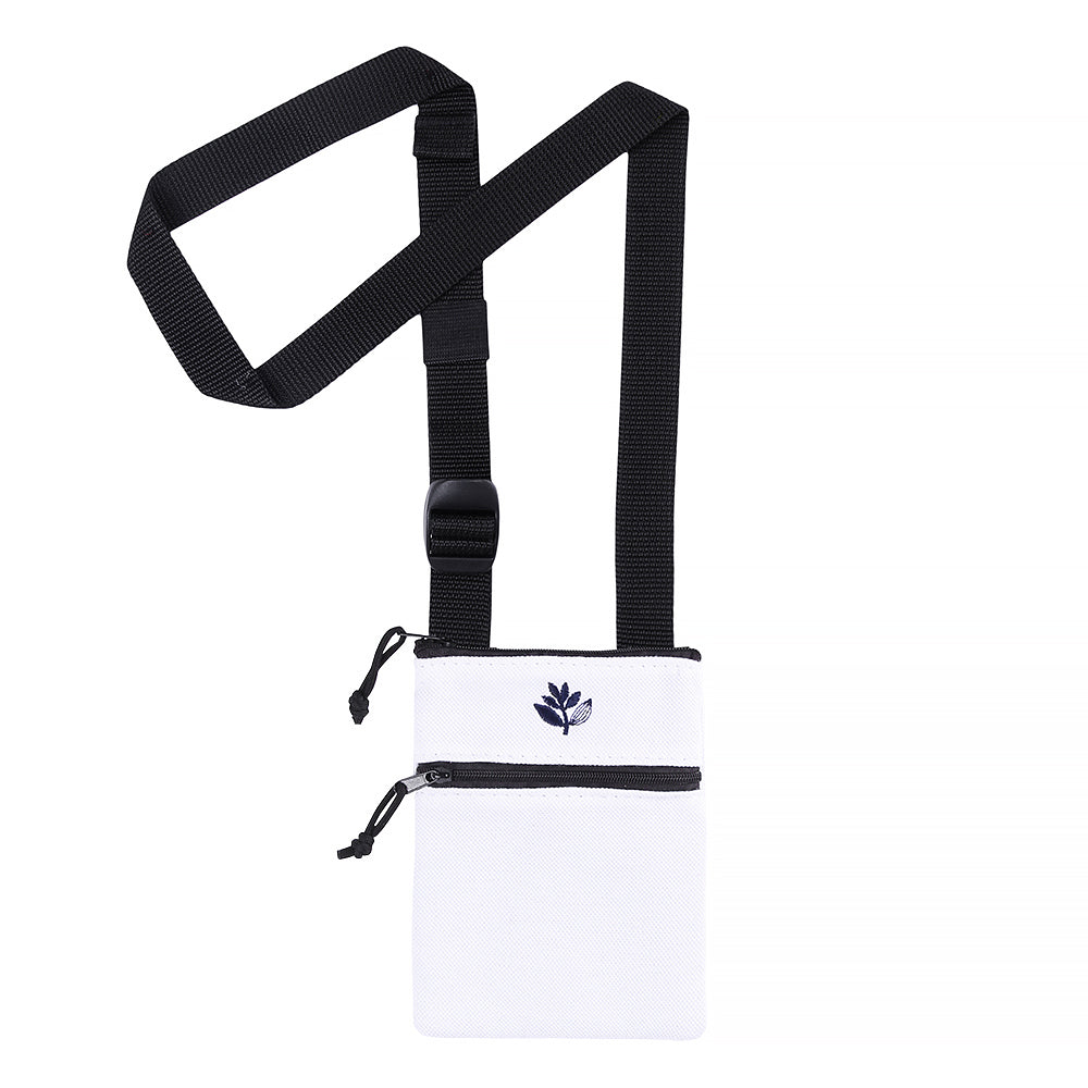 Magenta XS Pouch Bag - White