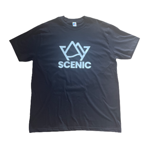 Scenic Logo T Shirt - Black