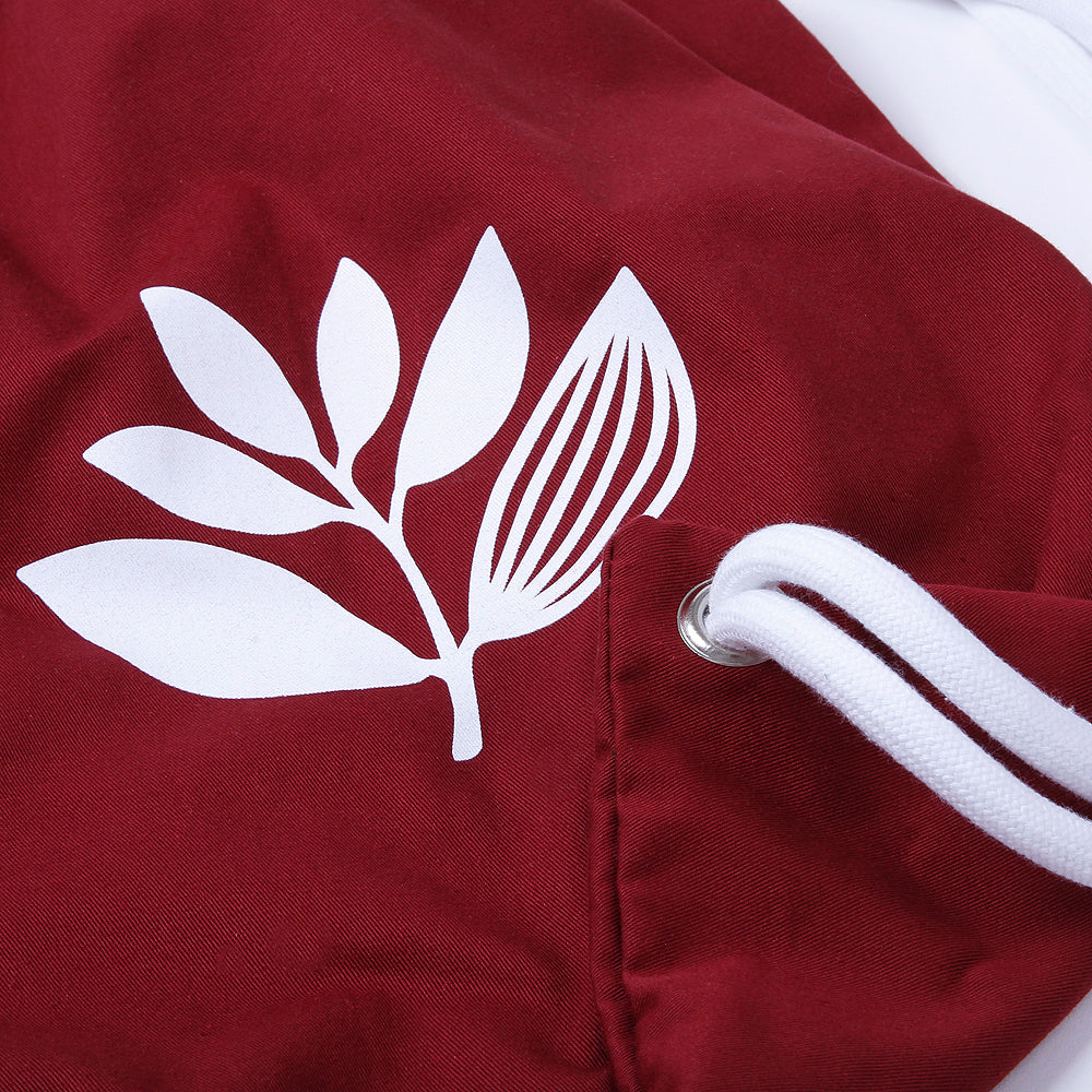 Magenta Sackpack Bag - Burgundy