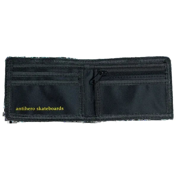 Antihero Basic Eagle Wallet - Black Charcoal