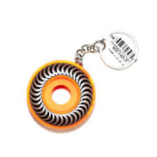 Spitfire Key Chain Classic Coloured Wheel - Orange