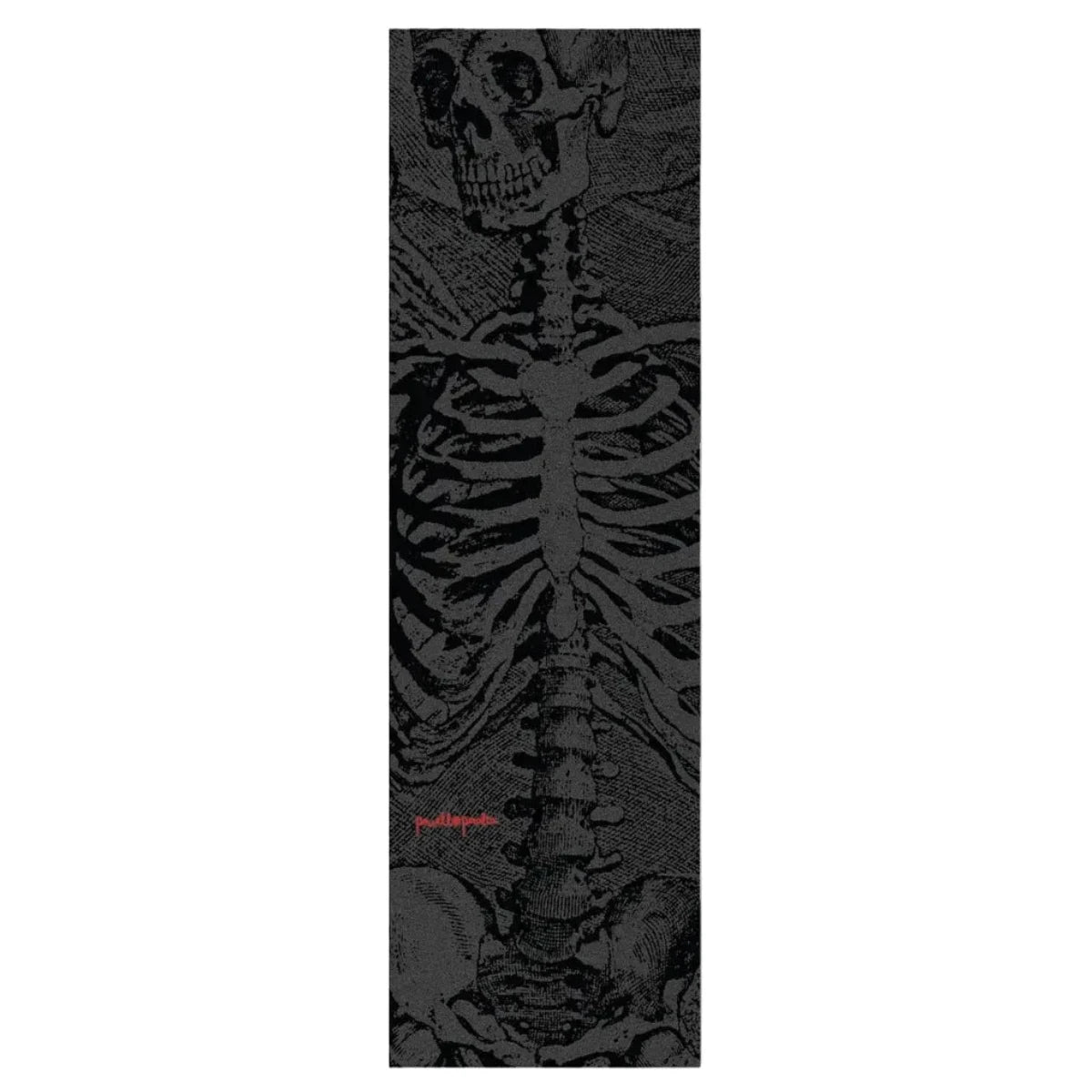 Powell Peralta Skull and Sword Skeleton Griptape Black - 9"