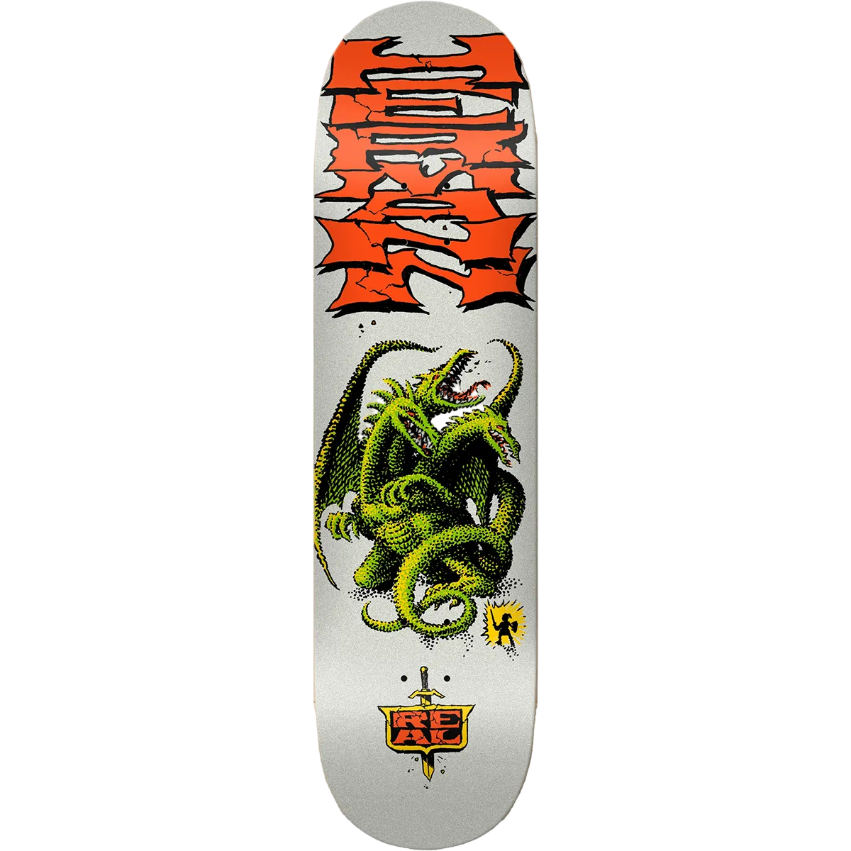 Real Hermann Stene Dragon Slayer 8.5 skateboard deck