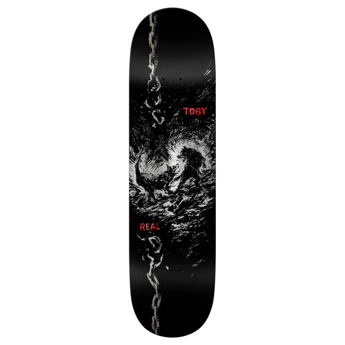 Real Toby Ryan Dog Bite 8.25 skateboard deck