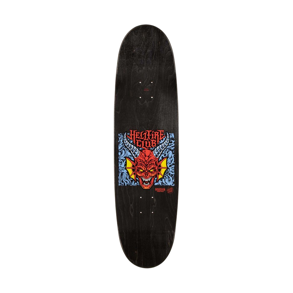 Santa Cruz Stranger Things Hellfire Flame Deck - 9"