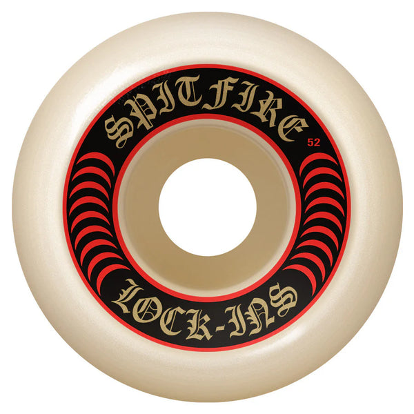 Spitfire F4 101 Lock-Ins Natural Red - 53mm