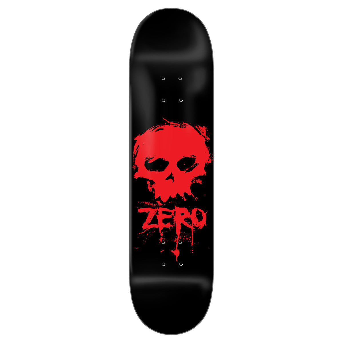 Zero Blood Skull Black Dipped deck 8.25 inch