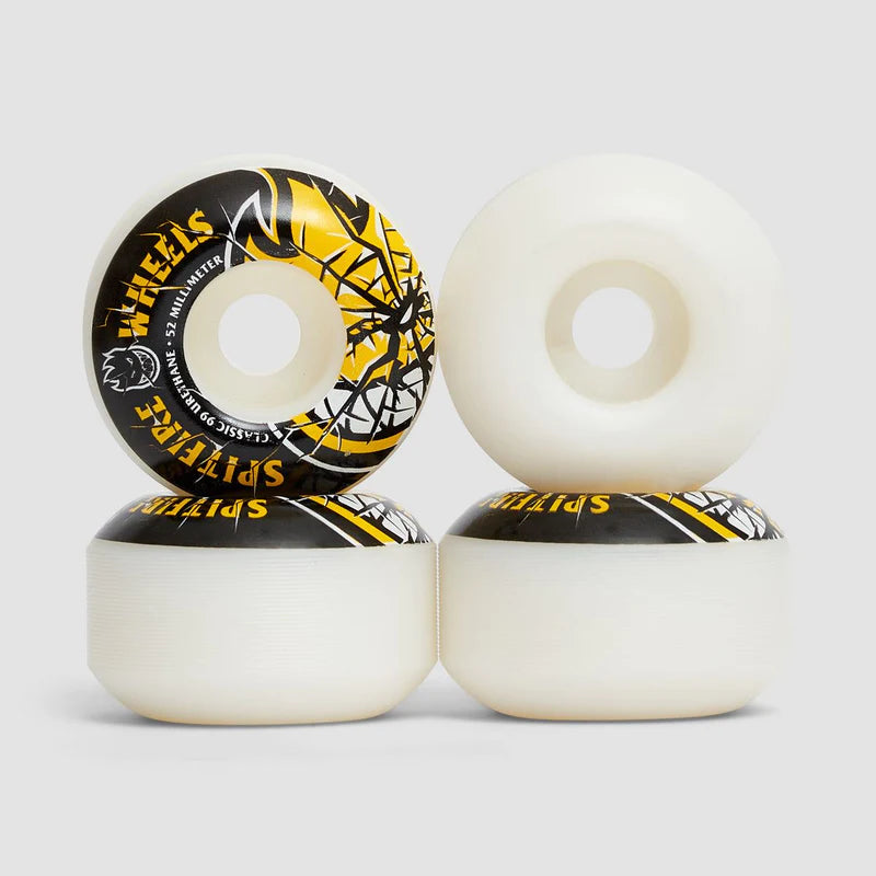 Spitfire Bighead Shattered 99 White Wheels - 52mm
