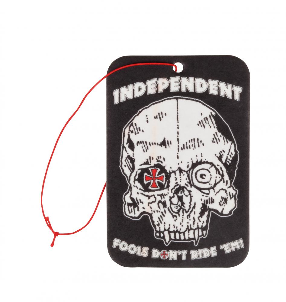 Independent Fools Don't Air Freshener - Black/Red