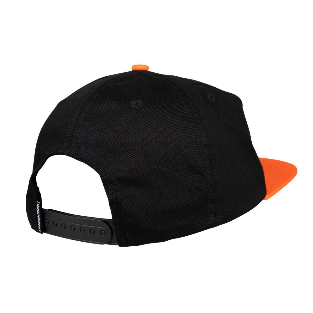 Independent RTB Reflect Snapback Cap - Black Orange