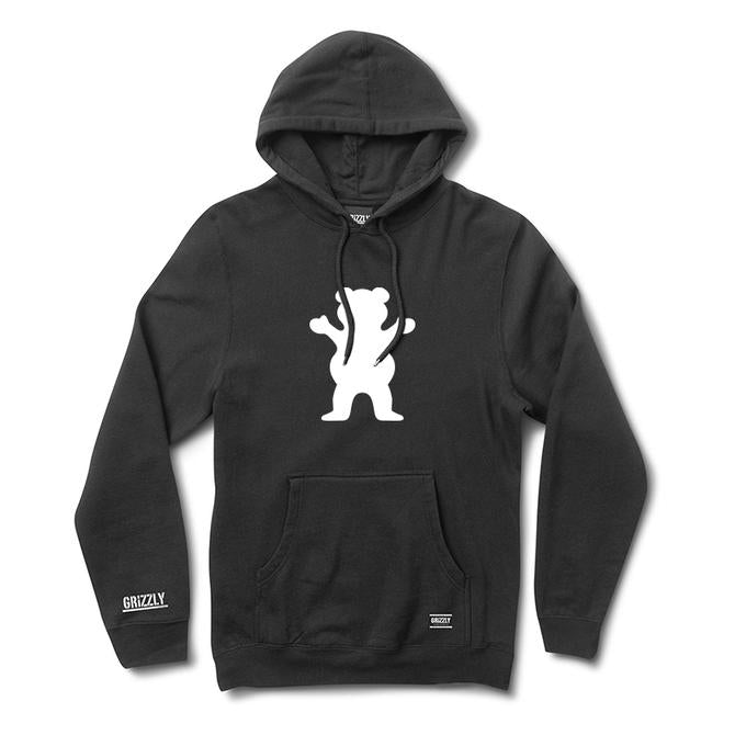 Grizzly OG Bear Hoodie - Black