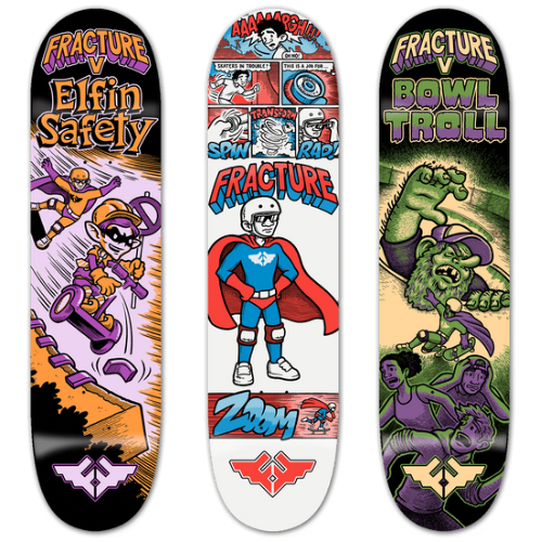 Fracture Jon Horner Elfin Safety Deck - 7.75”