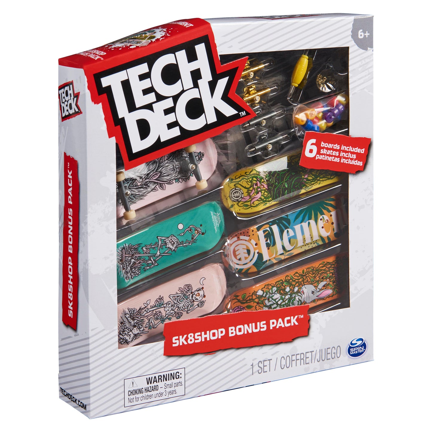 Tech Deck Sk8 Shop 6 Pieces - Element