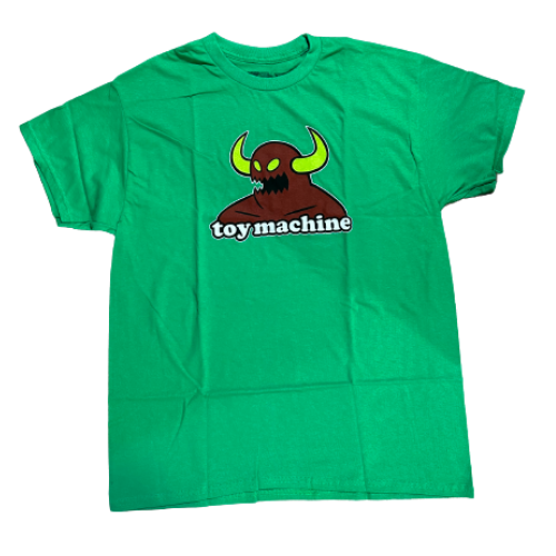 Toy Machine Monster T Shirt - Kel Green
