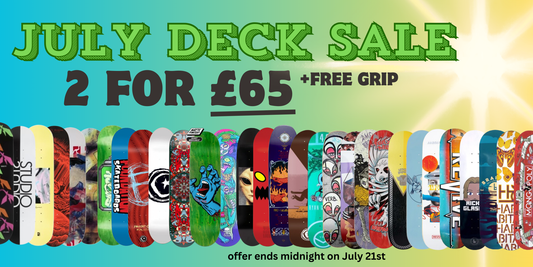 2 Decks for £65 Deal Ends Today