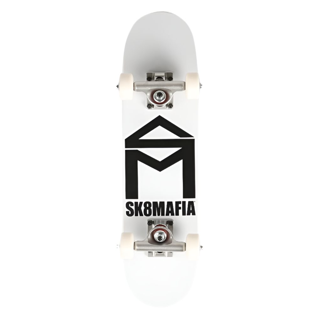 Sk8Mafia House Logo White Complete - 6”