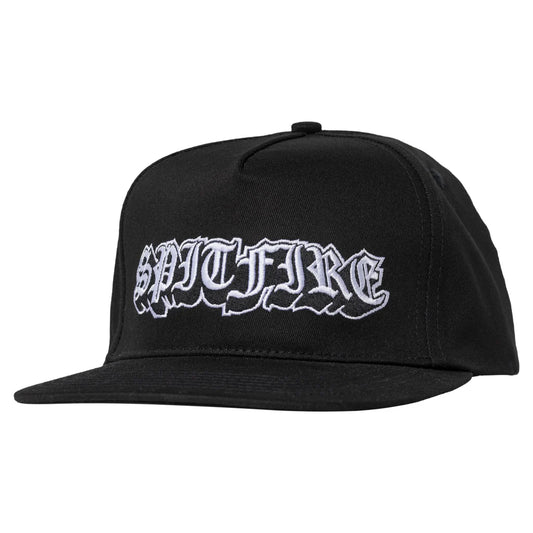 Spitfire Old E Drop Snapback Cap - Black