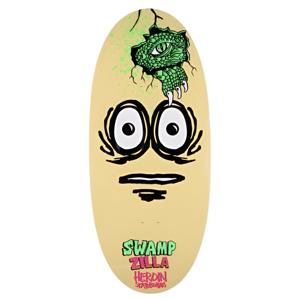 Heroin Swampzilla Egg Deck - 13"