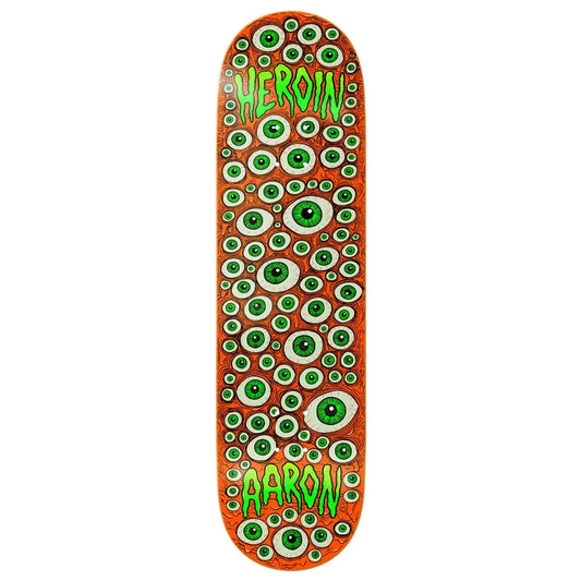 Heroin Aaron Eyes Deck - 8.75"