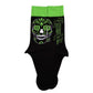 Cypress Hill Skull Socks - Black/Green