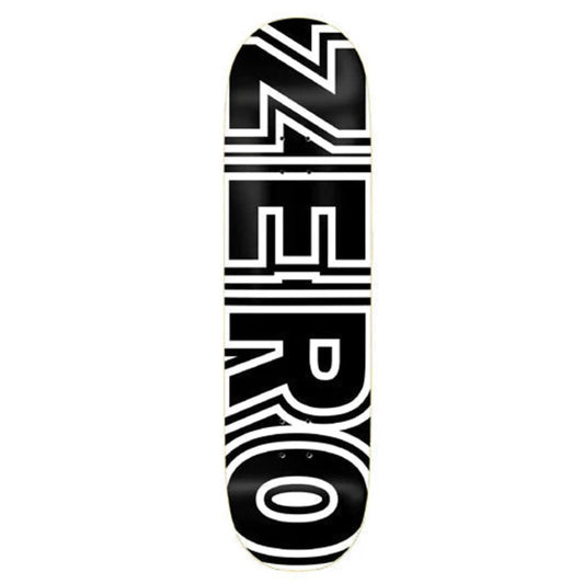 Zero Bold Black/White Deck - 8.5”