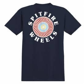 Spitfire Og Classic Fill Tee - Navy