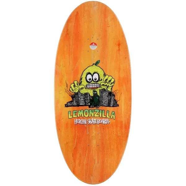 Heroin Lemonzilla Deck - 13.5"
